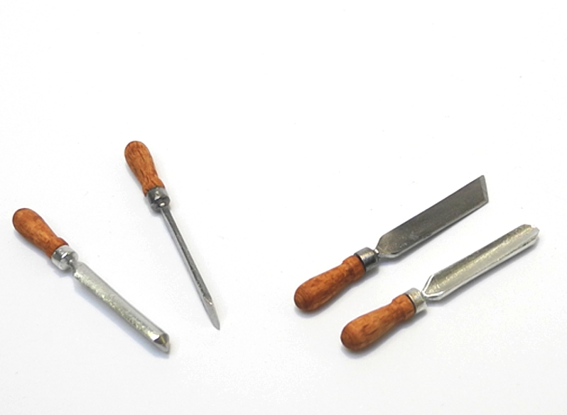 Drechselwerkzeug, Miniaturwerkzeug 1zu12
