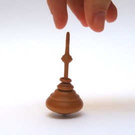 Tischkreisel mit freidrehendem Ring, 1 Stück