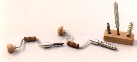Bohrwinde, beweglich, Miniaturwerkstatt 1zu12