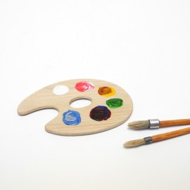 Farbpalette, Miniatur im Maßstab 1zu12