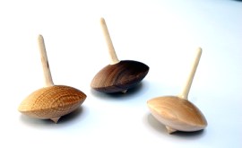 Fingerkreisel, Tischkreisel, farblos gölt