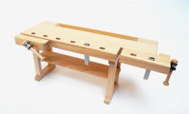 Hobelbank, funktionstüchtig, Miniatur in 1zu12