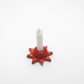 Kerzenständer - Stern, Puppenstubenminiatur in 1zu12