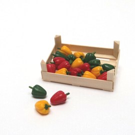 Paprika, Puppenstubenminiatur in 1zu12