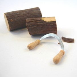 Räppler / Ziehmesser, Puppenstubenminiatur in 1zu12