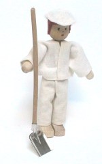 Sandschaufel, Miniatur in 1zu12