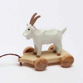 Ziehtiere - Ziege, Miniatur in 1zu12